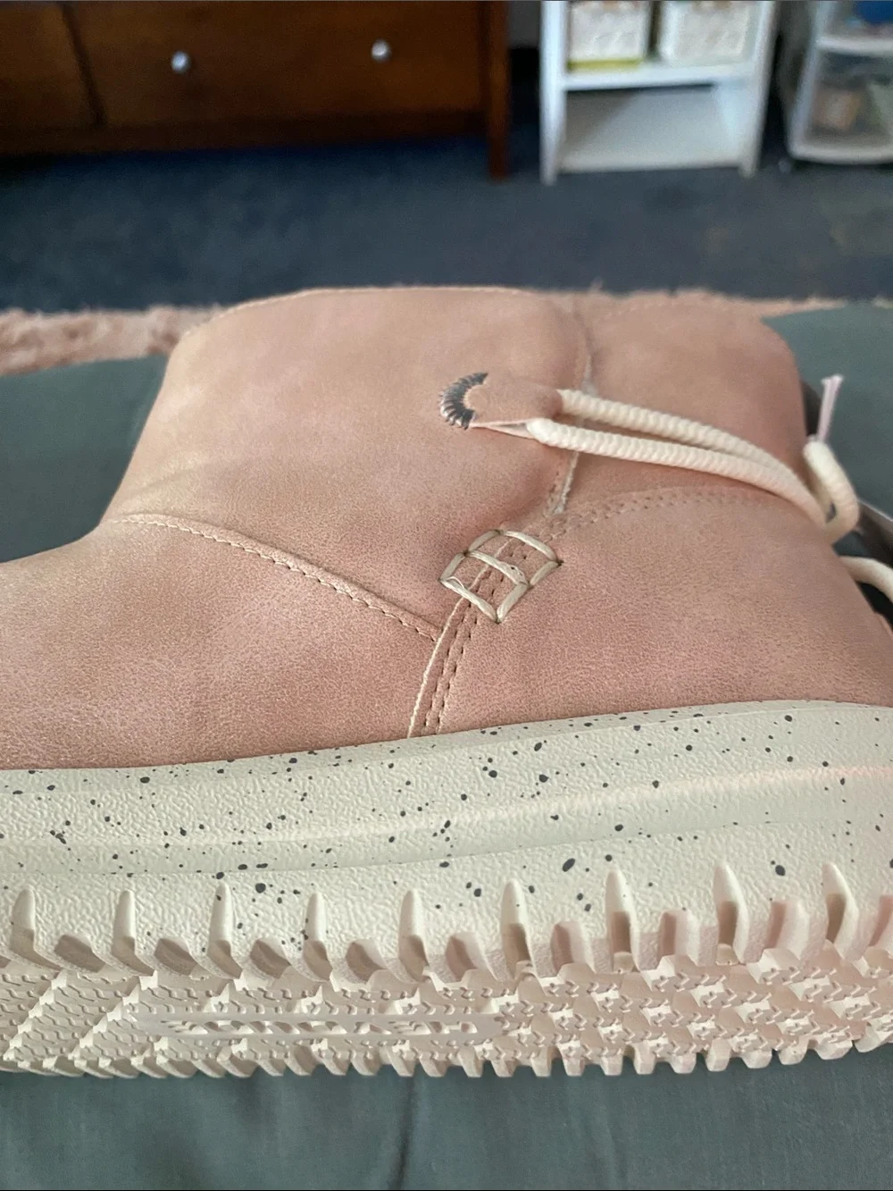Hey Dude Kids Pink Ankle Boots